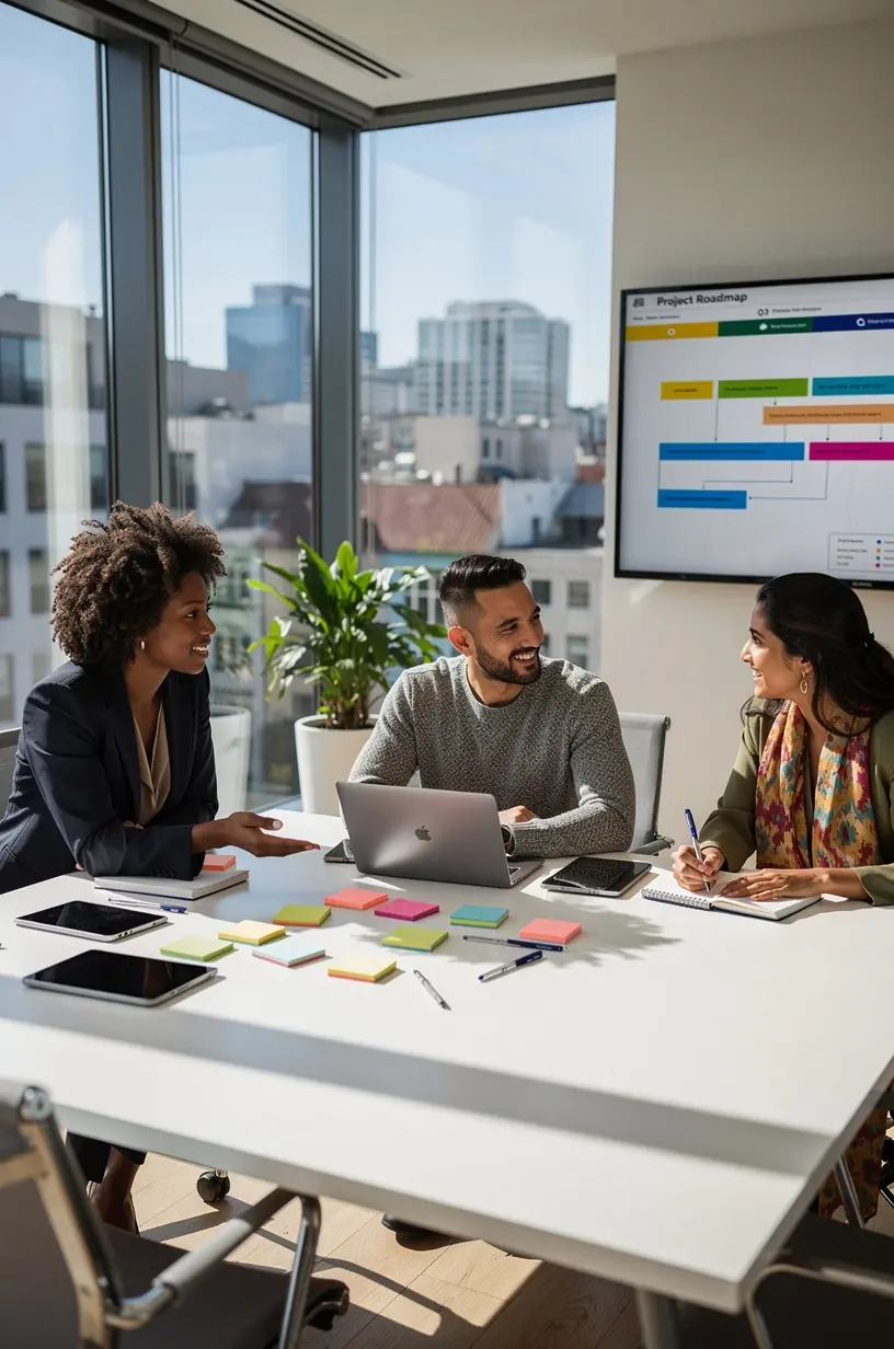 Screenshot of a digital calendar application with color-coded tasks and deadlines for optimized scheduling.